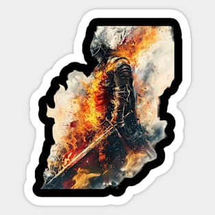 Lord of Cinder - A Dark Soul's Destiny Sticker